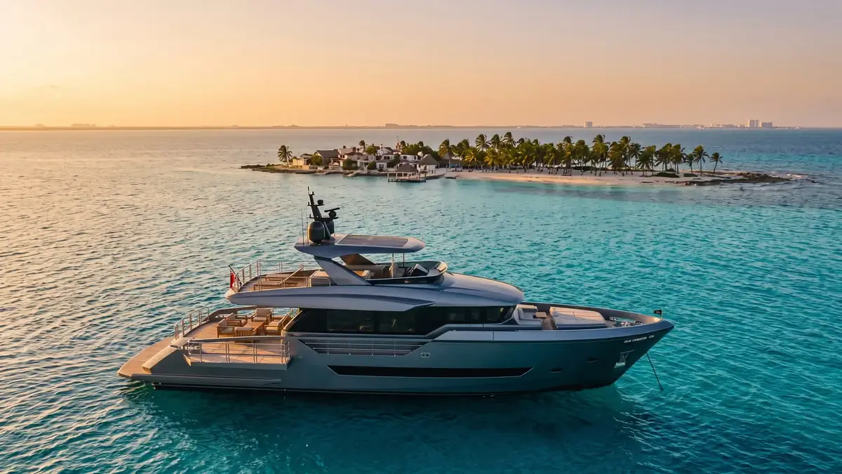 Charter yacht, Cancún