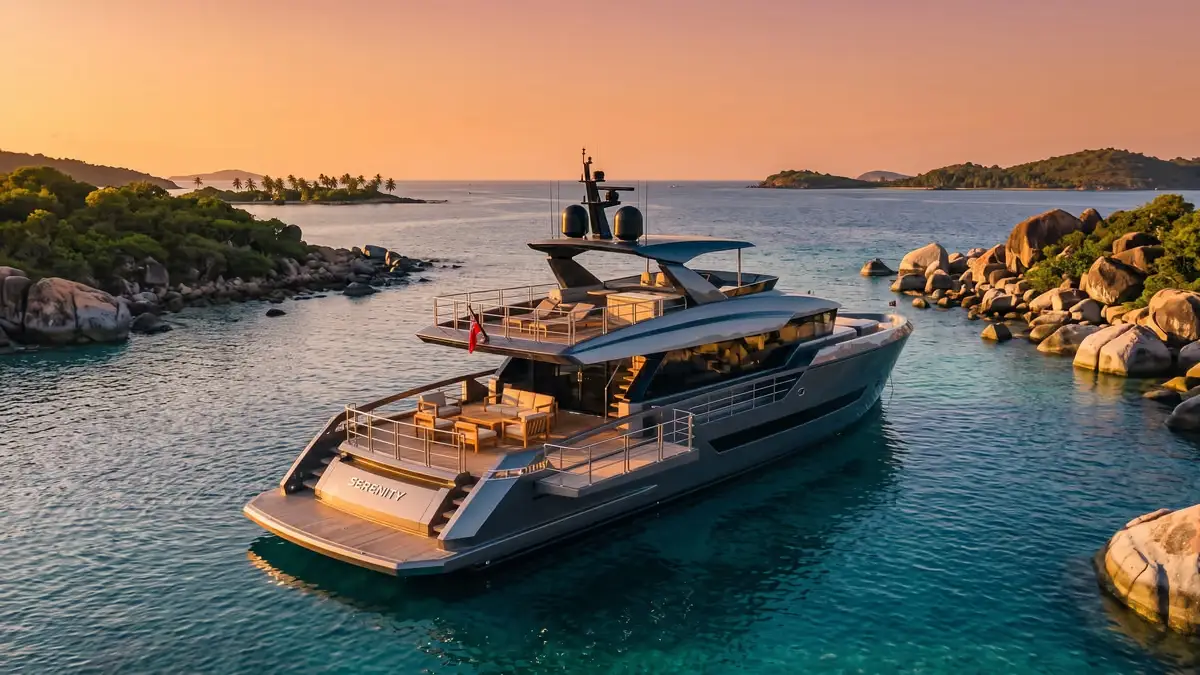 Charter yacht, British Virgin Islands