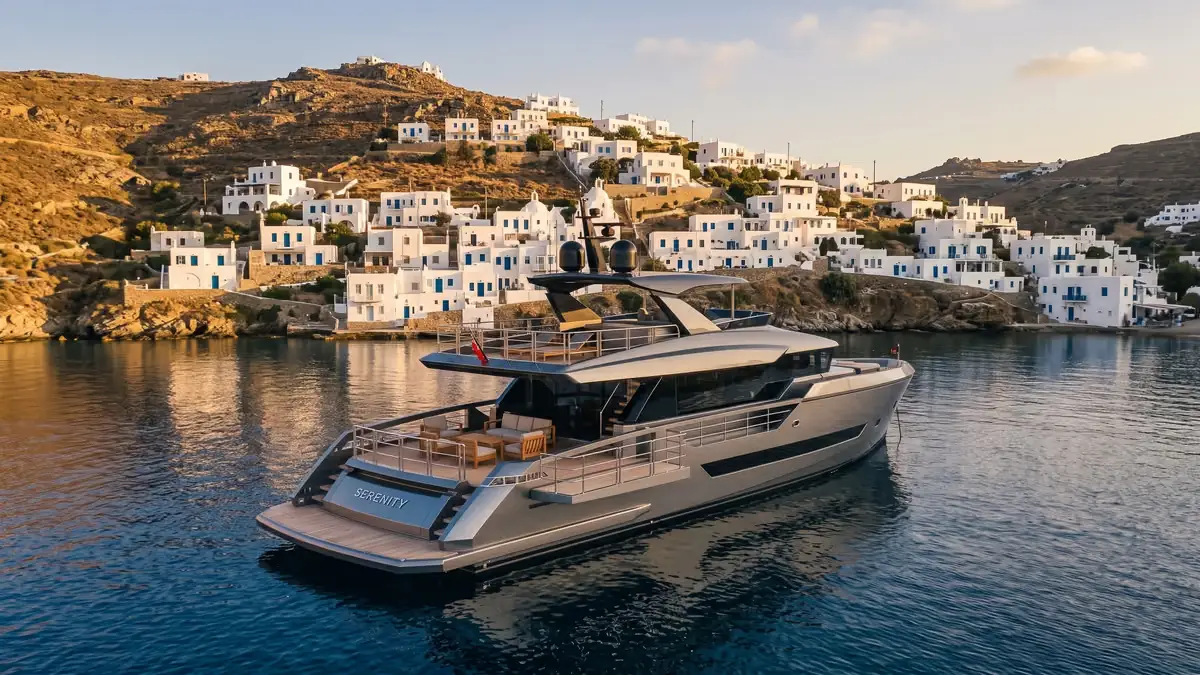 Charter yacht, Greece